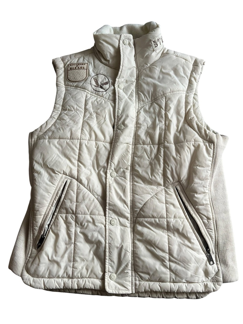 Vintage Diesel Vest, N.O1 - C.M.3.E.Z of Diesel, 90's, Quilted,
Size M (34)